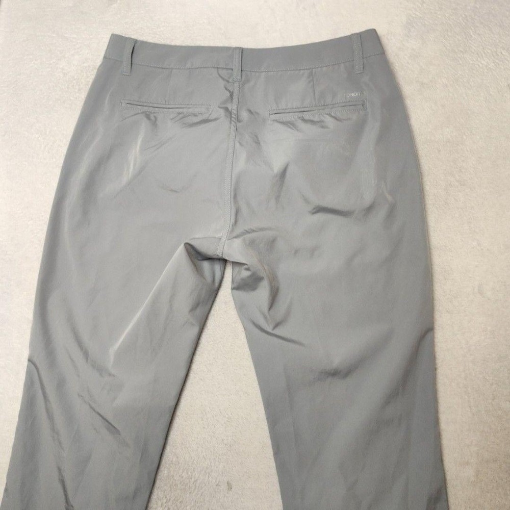 Bonobos Pants Mens 31x32 Gray Golf Athletic Flat Front Lightweight Work School - Picture 4 of 14